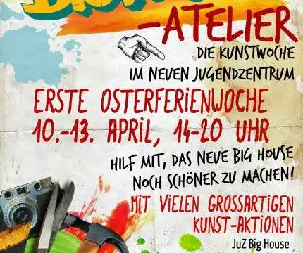 Big House Atelier Flyer mit FB