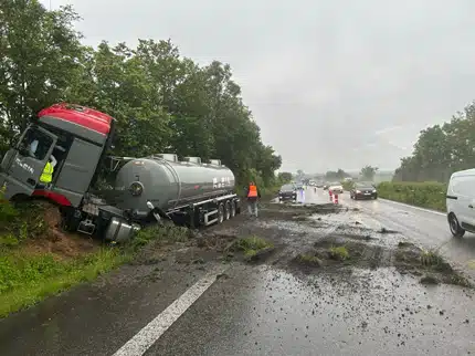 Verkehrsbeeinträchtigung B9