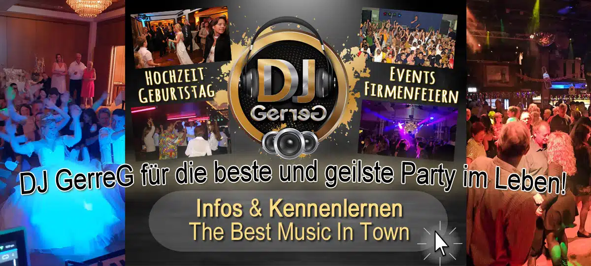 DJ GerreG Hochzeits- und Event DJ Schleswig-Holstein