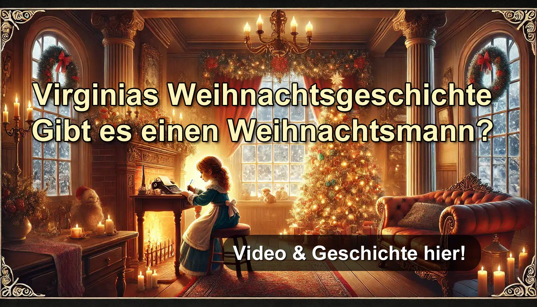 Virginias Weihnachtsgeschichte - Gibt es einen Weihnachtsmann