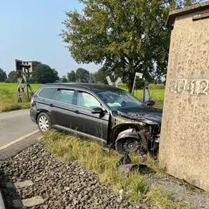 Unfall Bahnübergang Dernekamp