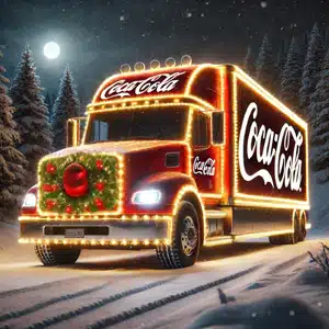 Coca‑Cola Weihnachtstruck-Tour 2024 - Weihnachtsfreude auf der Schiene und auf der Straße