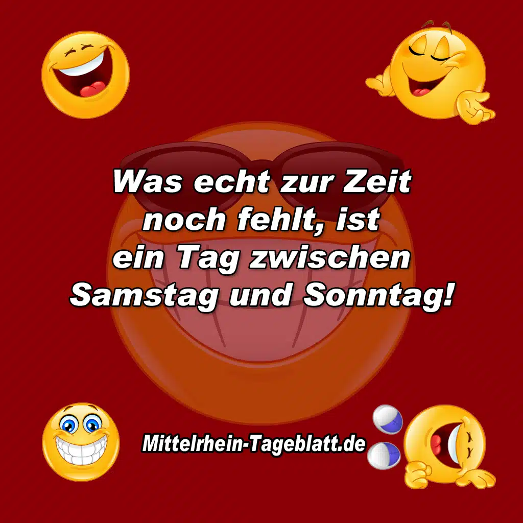 Tag zwischen Samstag und Sonntag