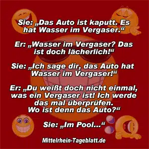 Auto ist kaputt